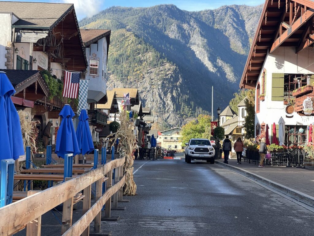 Leavenworth Washington Street Bavarian style feel to the streets underrated weekend destinations