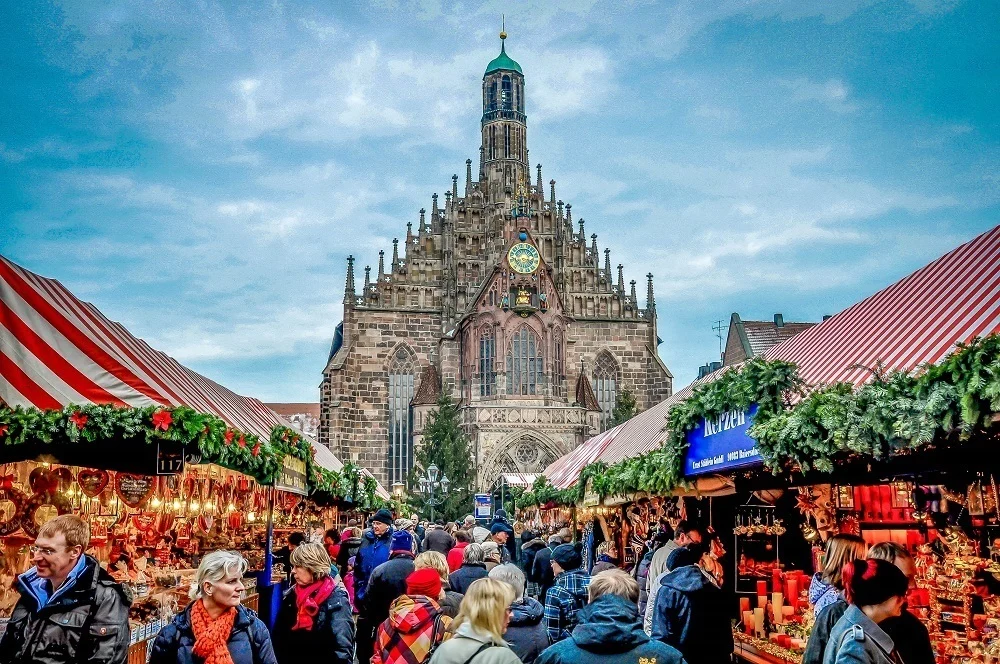 Nuremberg-Christmas-Markets-Germany-main-square top 10 christmas vacation locations