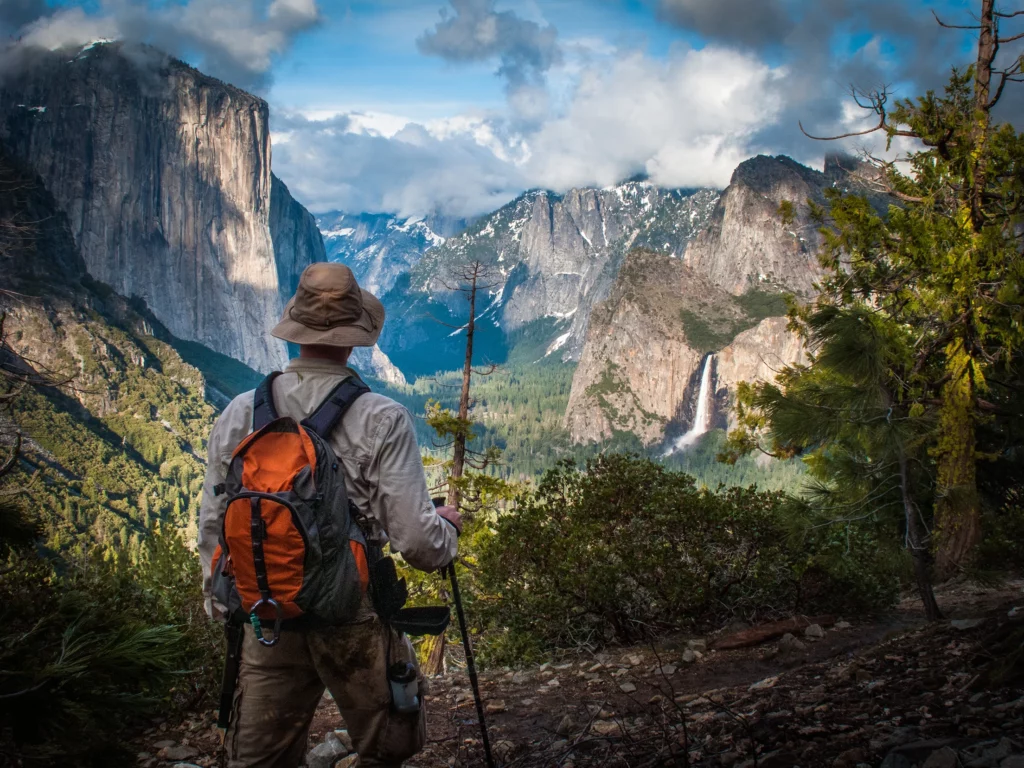 hiking yosemite park hiking trails picture of main overlooking mountain vista and valley