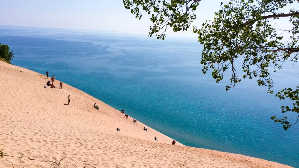 Sleeping Bear Dunes National Lakeshore michigan great weekend getaway affordable on budget cheap